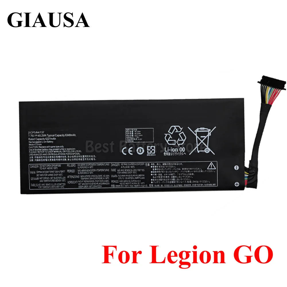 New 48.3Wh 6221mAh 7.76V Battery For Lenovo Legion Go 8APU1 AMD Z1 Extreme Gaming Handheld PC