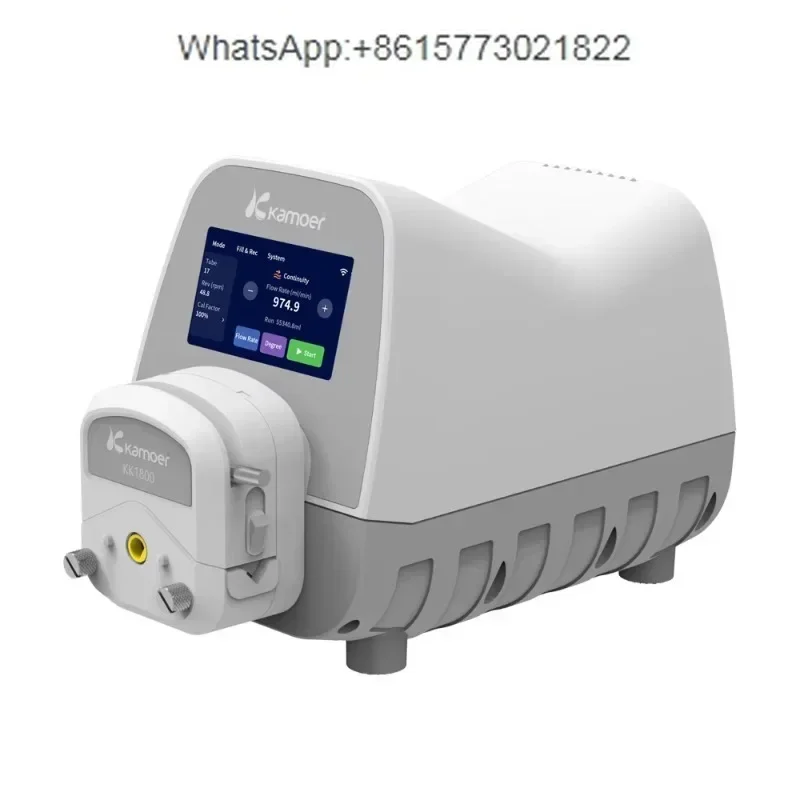 Kamoer UIP-WIFI-E 1500ml/min High Flow Touch Screen Foot Switch Support Intelligent Distributor Peristaltic Pump System Machine