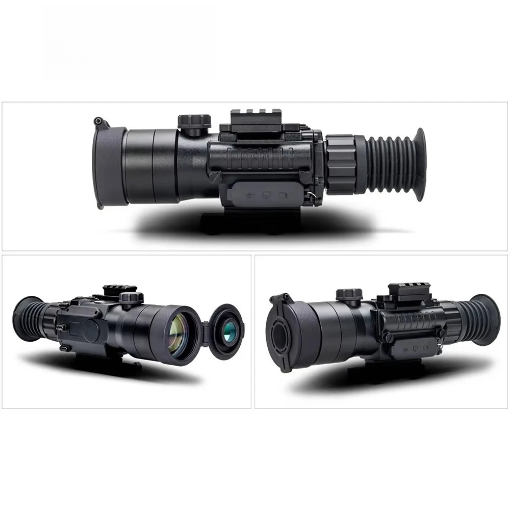 11X 50MM Lens Digital Night Vision Hunting Scope Smart Day/Night Hunting Scope, Video Record with LR Llluminator High Resolution