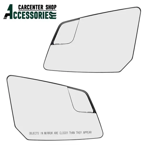 Imagen 1 del producto Espejo retrovisor de cristal con calefacción lateral izquierdo y derecho para Chevrolet Traverse GMC Acadia 2013 2014 2015 2016 2017 LHD