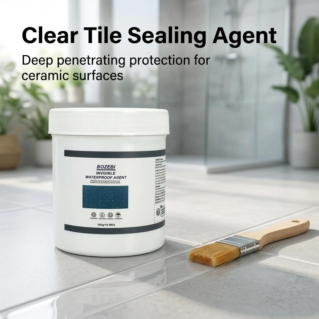 Homeowners Waterproof Coating Invisible Leak Repair-Agent for Bathroom Tiles Wall Sealant High-Elasticity Polymer Coating