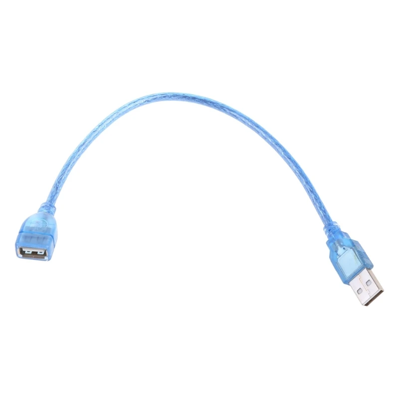 สายต่อ USB Super Speed ​​USB 2.0 ชายหญิงข้อมูล SYNC USB 2.0 Extender สายไฟขยายสาย 23 ซม.