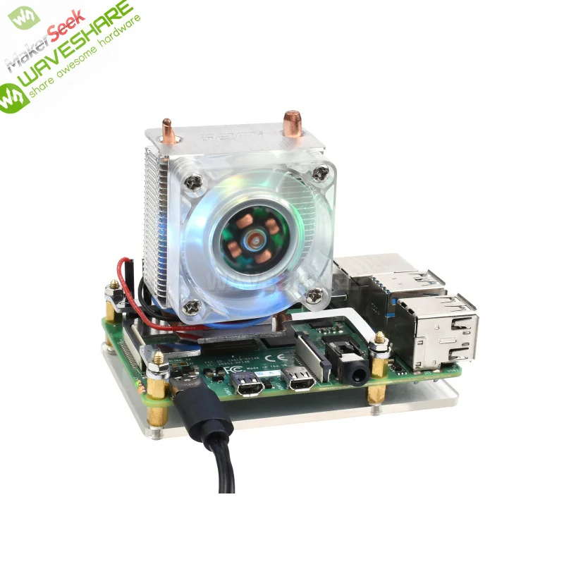 

Makerseek & Waveshare ICE Tower Fan for Pi-SKU-17431-Price without Shipping fee