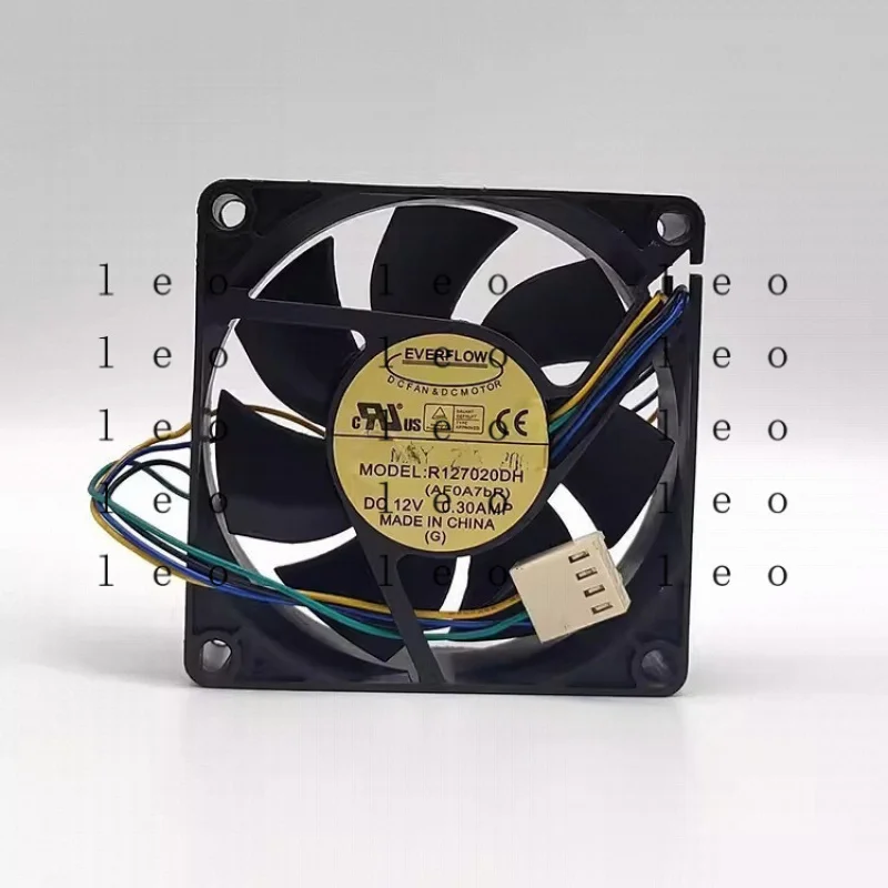 BB  for  EVERCOOL R127020DH 7020 DC12V 0.30A 7CM 4-Pin CPU Cooling Fan