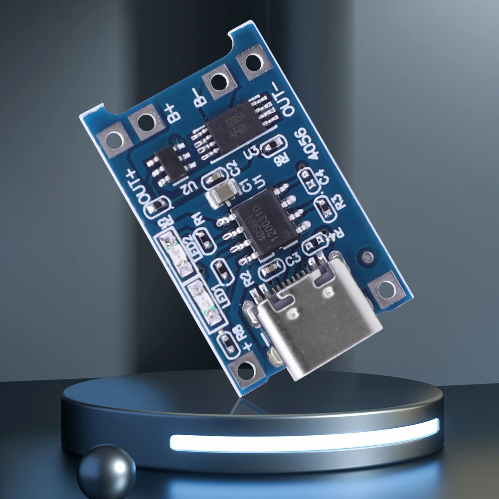 1PCS Type-c/Micro/Mini USB 5V 1A 18650 TP405~ Lithium Battery Charger Module Charging Board With Protection Dual Functions 1A