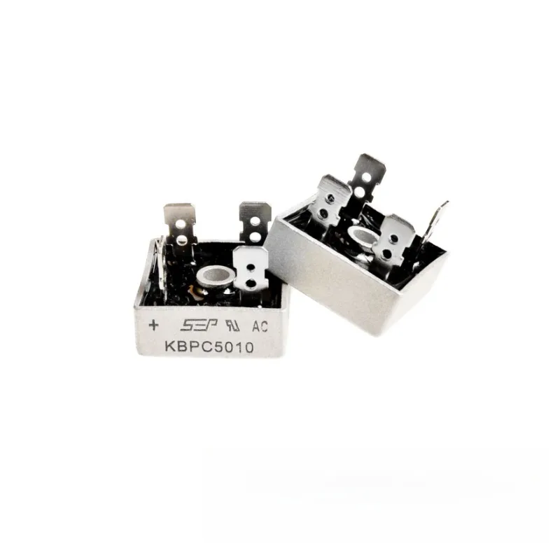 5PCS/Lot KBPC5010 Diode bridge rectifiers diodes 50A 1000V KBPC 5010 power rectifier diode electronic
