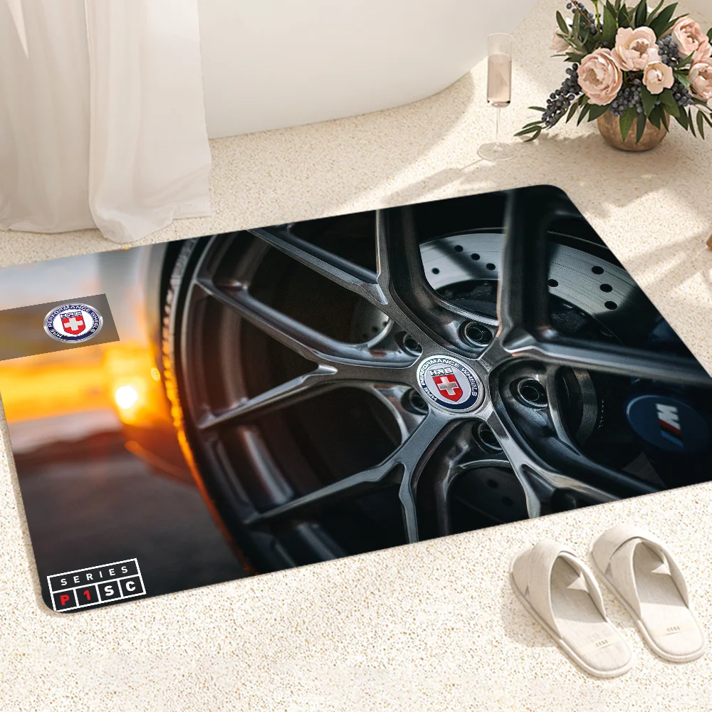 H-HRE Performance Замшевый ковер в полоску, современный стиль, противоскользящий