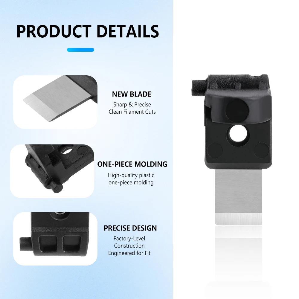 Für Flagfore AD5X Filamentschneider-Klingen Ersatz für AD5X 3D-Drucker Zubehör Messer Filamentschneider Ersatzteile – Detail 5
