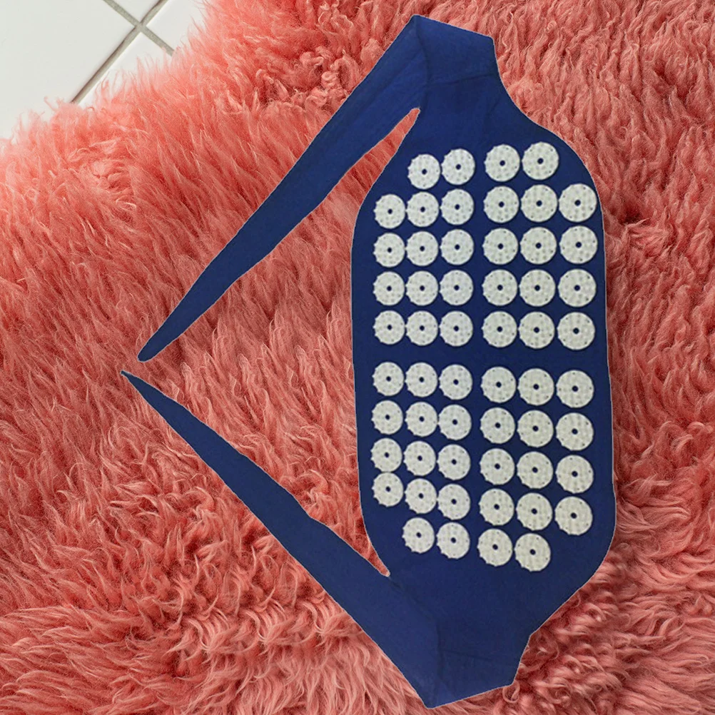 حزام تدليك الخصر المنزلي بالوخز بالإبر حزام تدليك احترافي أزرق للبالغين لتخفيف التعب أداة الضغط الإبري المحمولة #1