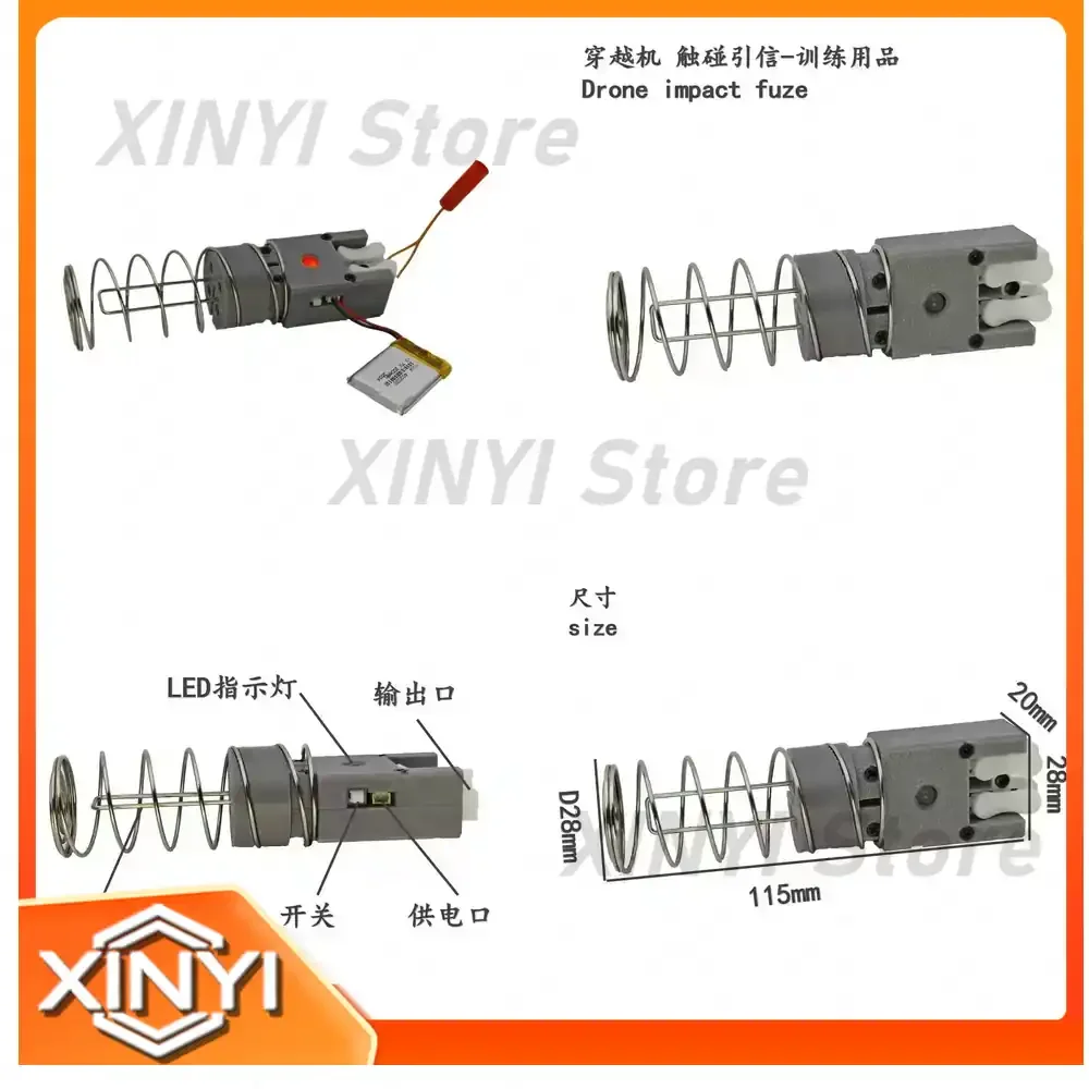 Touch Sensors Crash Sensors Spring Sensors for Drones