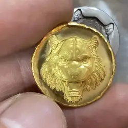 Tiger Design 3D Metal Stamp Jewelry Embossing Marking Punch Steel Puncher Craft Silver Gold Carving Tools 20/22/24/26mm Punching