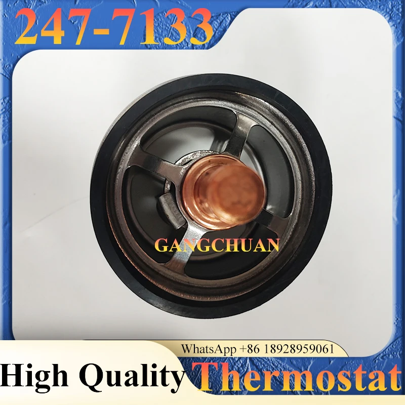 Kühlmittelwassertemperaturregler Thermostat 247-7133 248-5513 Motorteil für E330L 3306 TAD55