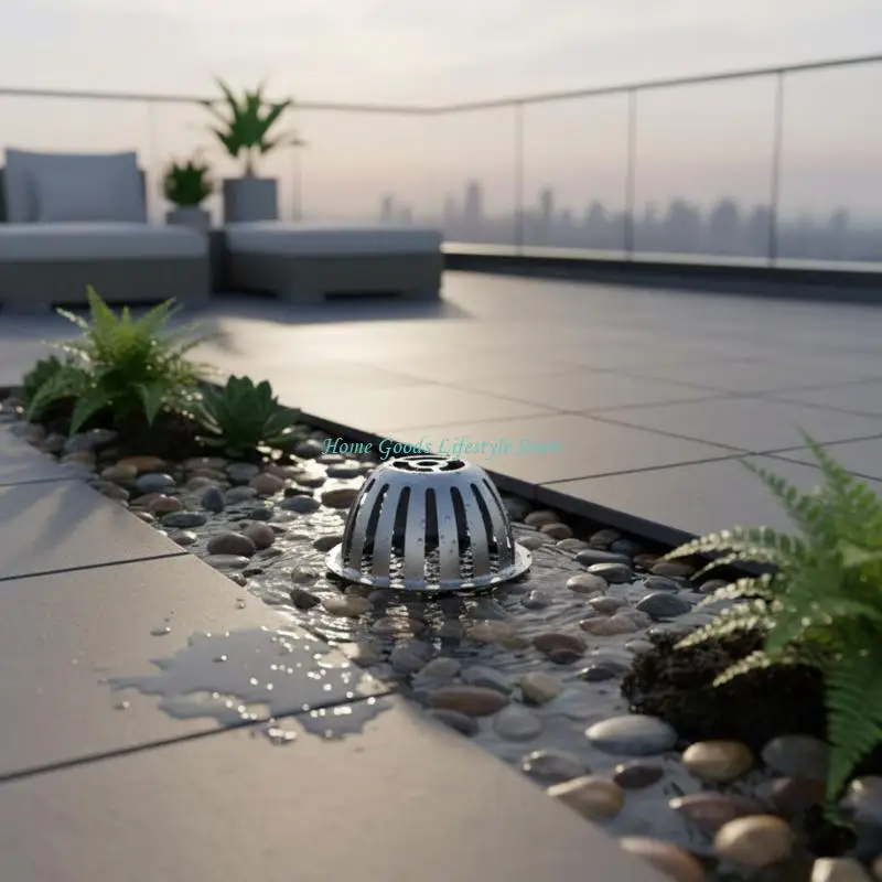 

E74E Professional Gutter Guard Strainer Meshes Hole Filter Trap Waste Screen Easy Use