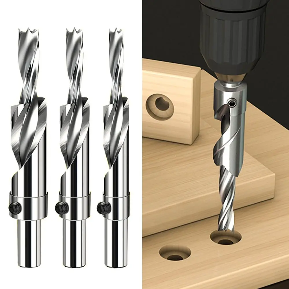 Speed Steel Counterbore Secondary Step Table Bit Flat Bottom Drill Bit Drill Bit Countersunk Head Salad Drill Woodworking Drill