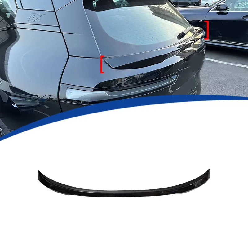 

For BMW iX 2021-2025 Rear Trunk Middle Wing Spoiler MP Style ABS Plastic Exterior Decoration Tuning Body Kit Aerodynamic Parts