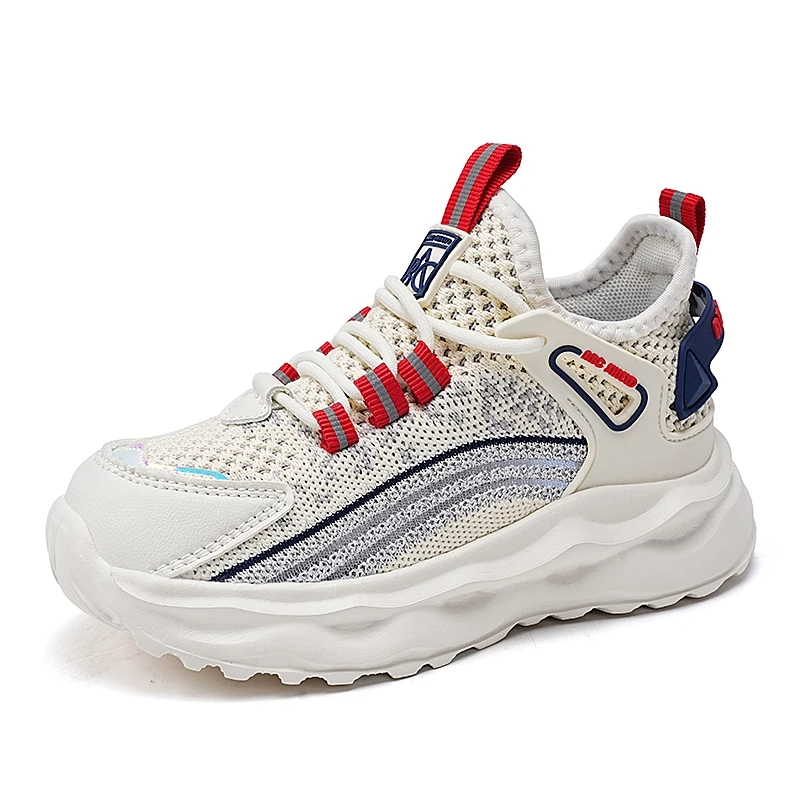 

2025 Summer Kids Sneakers Boys Casual Shoes Flats Student Walking Shoes Non-slip Girls Lightweight Sports
