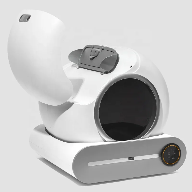 التلقائي مرحاض القطط التنظيف الذاتي صندوق مرحاض كبير الحيوانات الأليفة الذكية صندوق القطط App التحكم السيارات صندوق القط #3