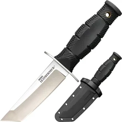 Portable COLD Kyoto II Fixed Knife 8Cr13Mov Tanto Blade Reinforced Nylon Wave Fiber Handle Outdoor Hunting Military Combat Tool