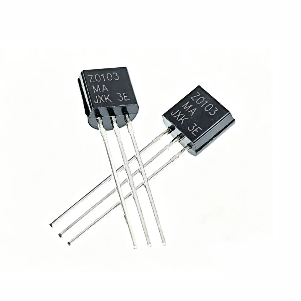 20PCS Z0607MA Z0103MA Z0107MA ZO107NA Z0607NA Z0109MA  MA NA Triac 0.8A/600V TO-92