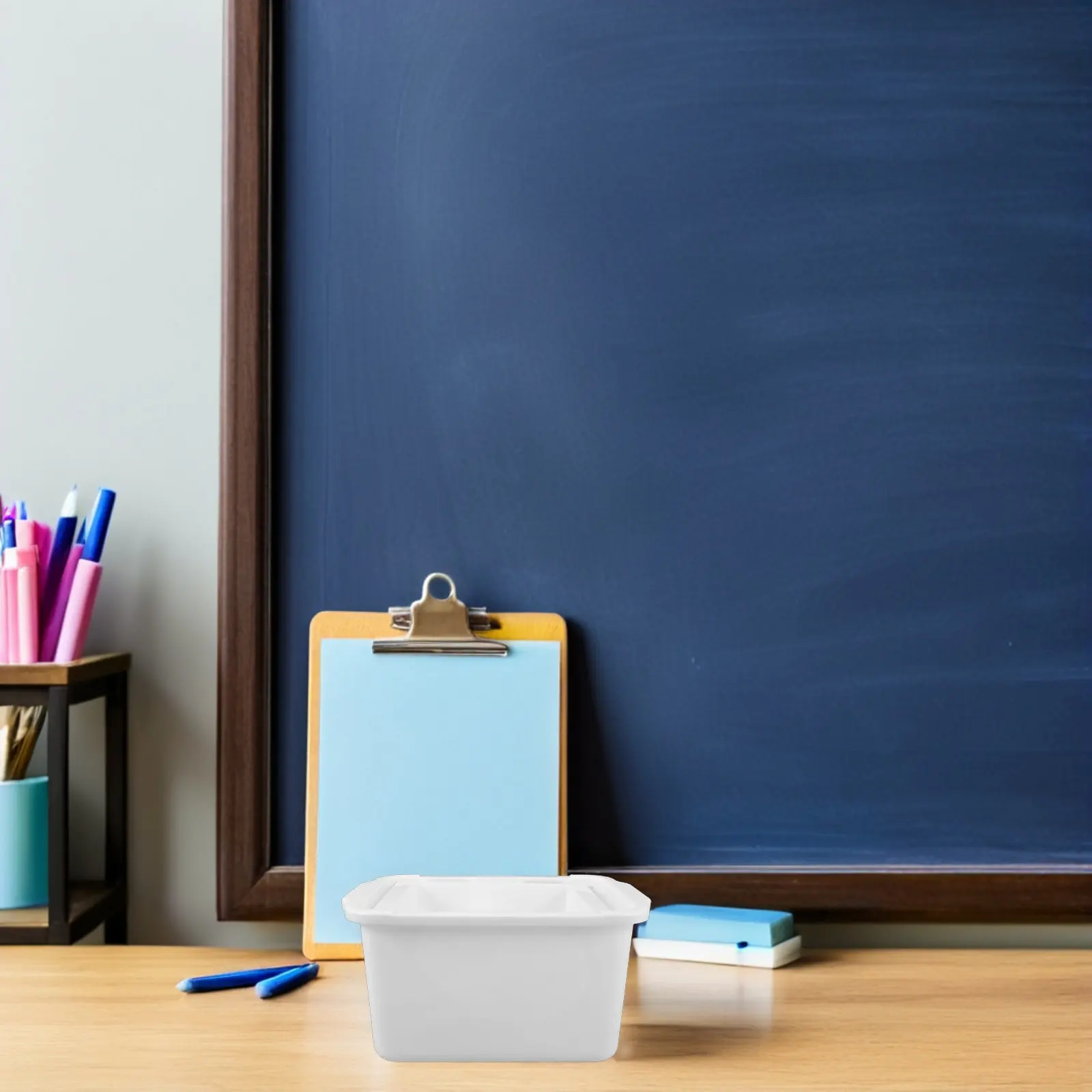 blackboard-wipe-box-black-chalkboard-eraser-cleaning-container-hanging-rectangular-eraser-bucket-fast-drainage-classroom-supply