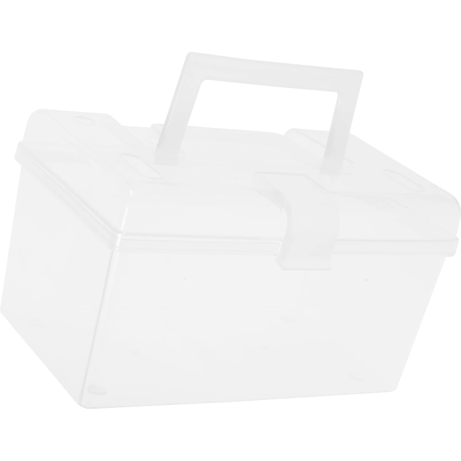 

Portable Medicine Box Small Size Large Capacity Transparent Durable Plastic First Aid Organizer Medicine Storage Container
