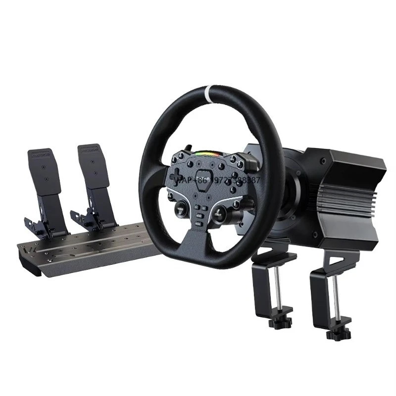 MOZA Racing R5 Bundle Kit Game Wheel Steering Racing Wheel for Mobile & PC Gaming Compatible with Mobile & PC Platforms
