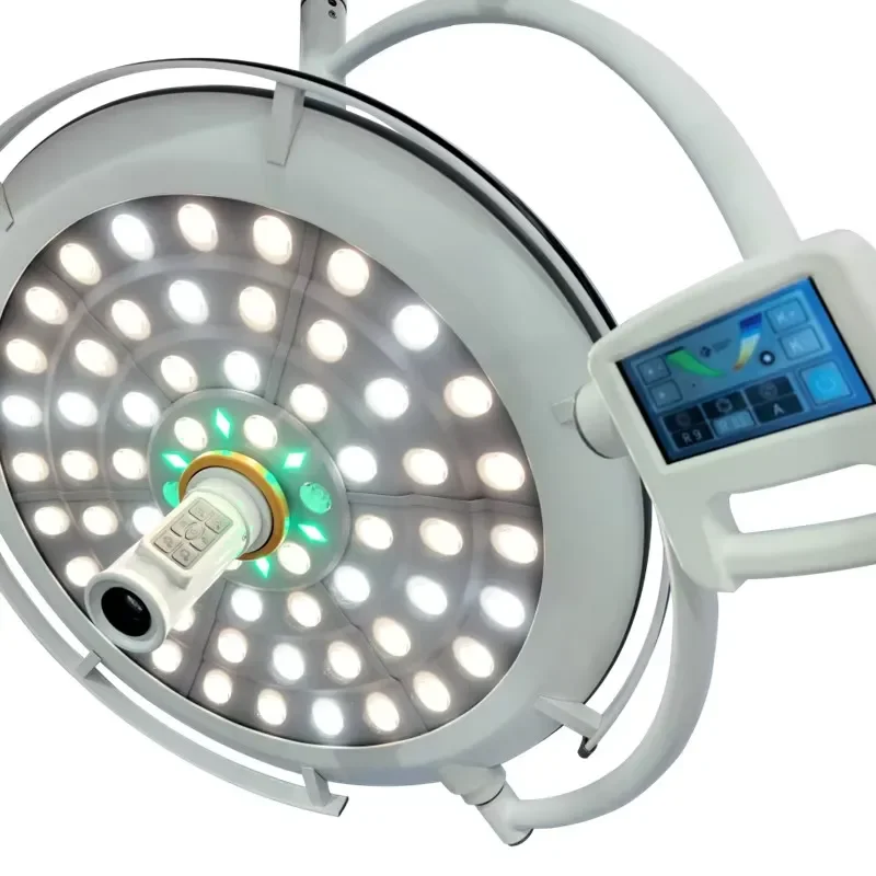 for Operating Room Ceiling Mounted LED 700/500 Shadowless Surgical Light Medical Lighting System