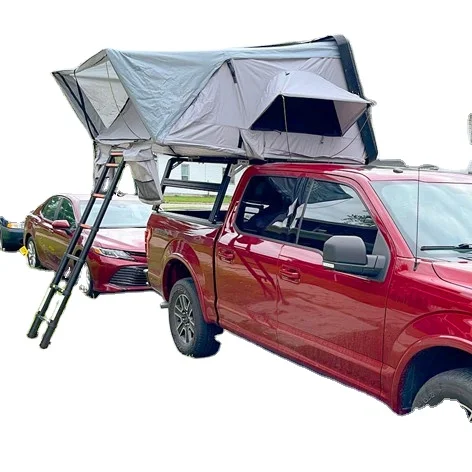 Camping Outdoor Hard shell 4 person rooftop tent prime tech roof tents