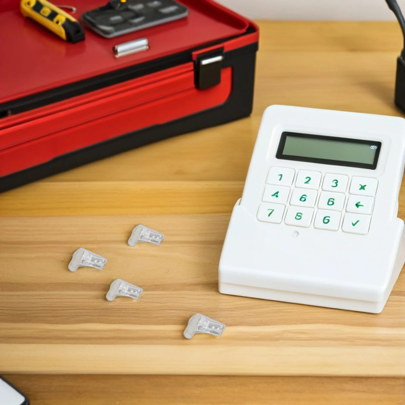 

100Pcs Copper Chicken Foot Wire Crimp Terminals Female Quick Disconnect Electrical Connectors for Wiring Connector