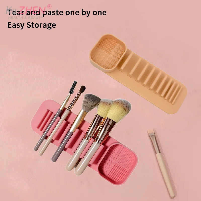 1個入り シリカゲル製 洗浄ボウル 化粧ブラシ洗浄ボックス メイクアップエッグ乾燥ツールセット パウダーパフ洗浄スポンジ 収納ツール