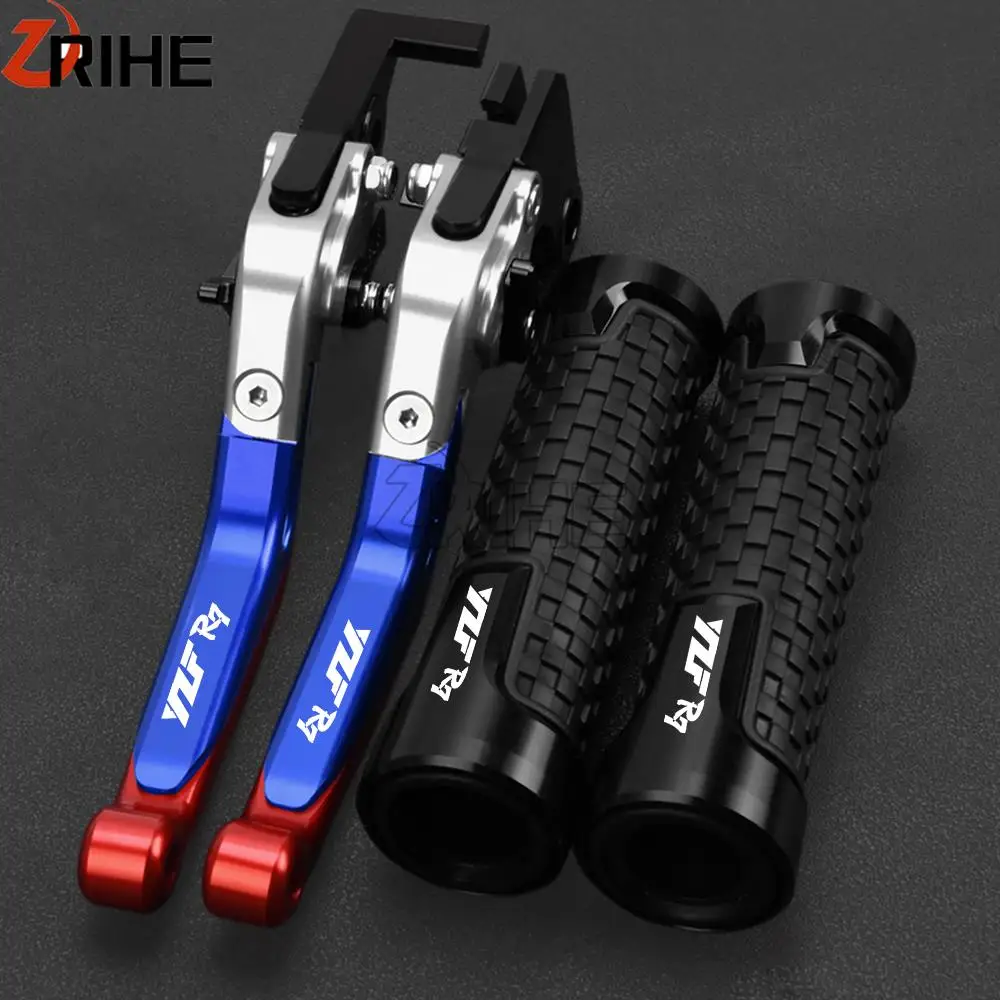 

YZFR7 YZF yzf R7 22-23 Motorcycle FOR YAMAHA Accessories 7/8" 22MM Handbar Grips YZF R7 2023 2022 Adjustable Brake Clutch Levers