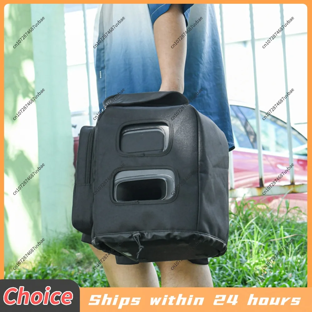 Speaker Cover with Side Microphone Storage Bag Protective Speaker Case Accessories Bag for JBL PartyBox Encore Essential Speaker