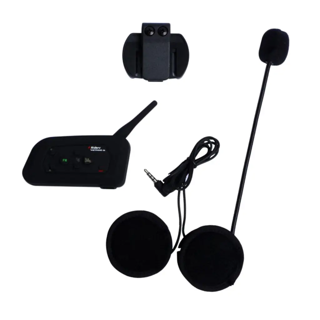 1200m 4 Riders V4 Motorcycle Bluetooth3.0 Intercom Helmet Interphone Headset