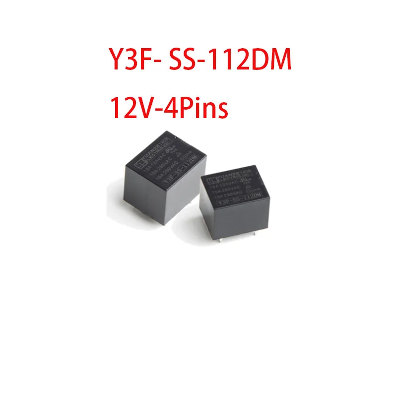 New Y3F - SS-112DM 12V 4Pins relay