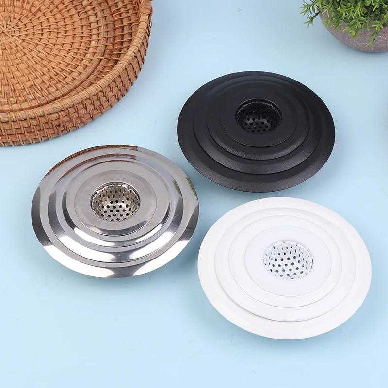 

Stainless Steel Sink Filter Mesh Shower Floor Drain Hair Catcher Stopper Food Slag Drainer For Kitchen Bathroom Accessories