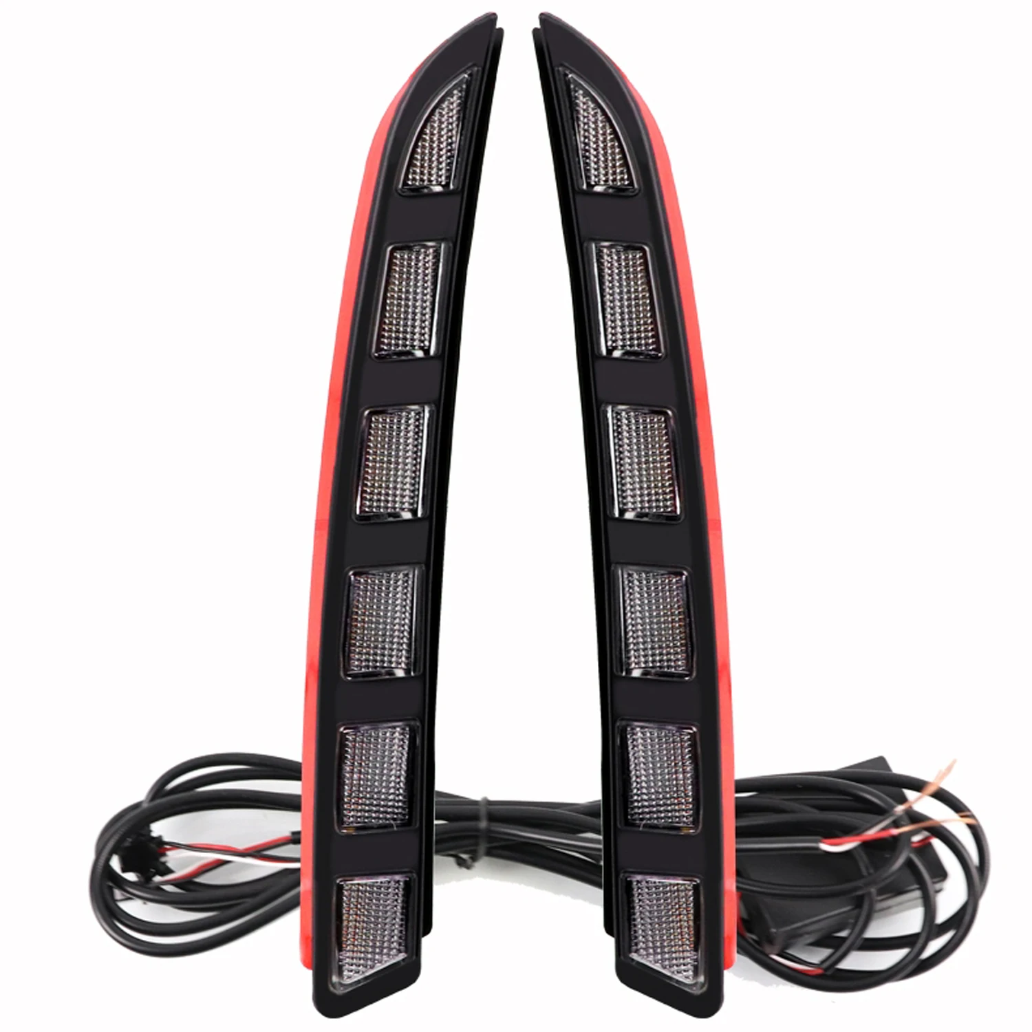 Fit For Hyundai Tucson NX4 2021 2022 2023 Car Accessories ABS Plastic LED DRL Daytime Running Light Lamp Yellow&White&Blue 1 Set