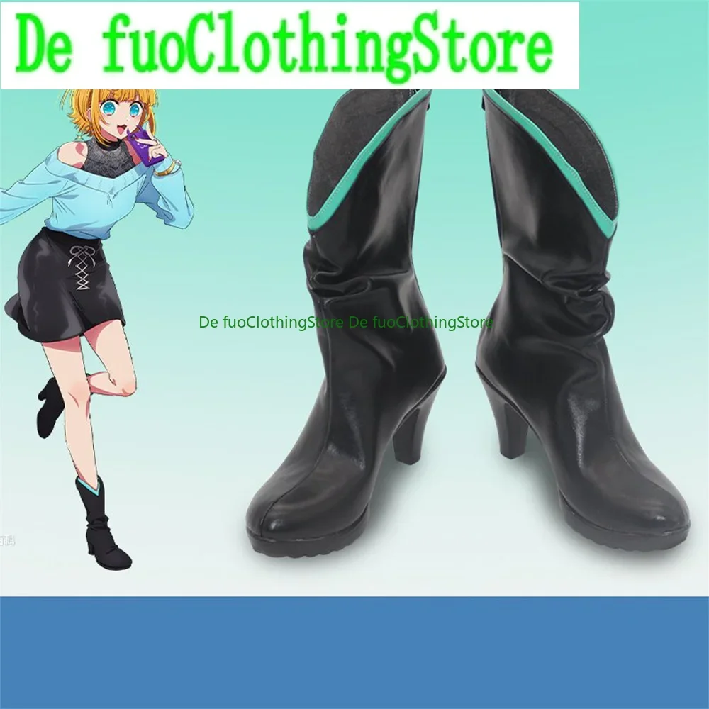 

Arima Kana OSHI NO KO Обувь для косплея Сапоги Игра Аниме Вечеринка Хэллоуин Рождество DefuClothing Магазин обуви