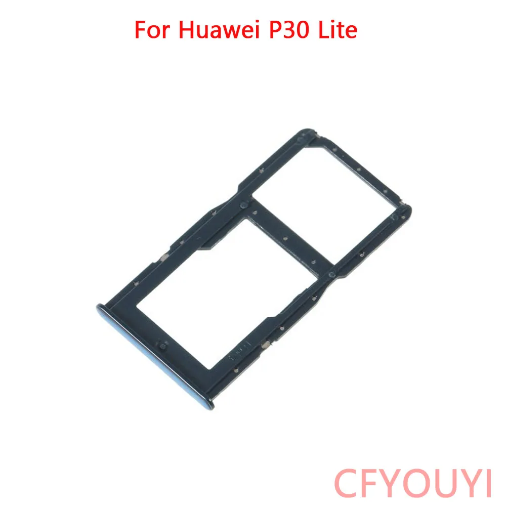 For Huawei P30 Lite / Nova 4e Dual SIM Micro SD Card Tray Holder Replacement Part