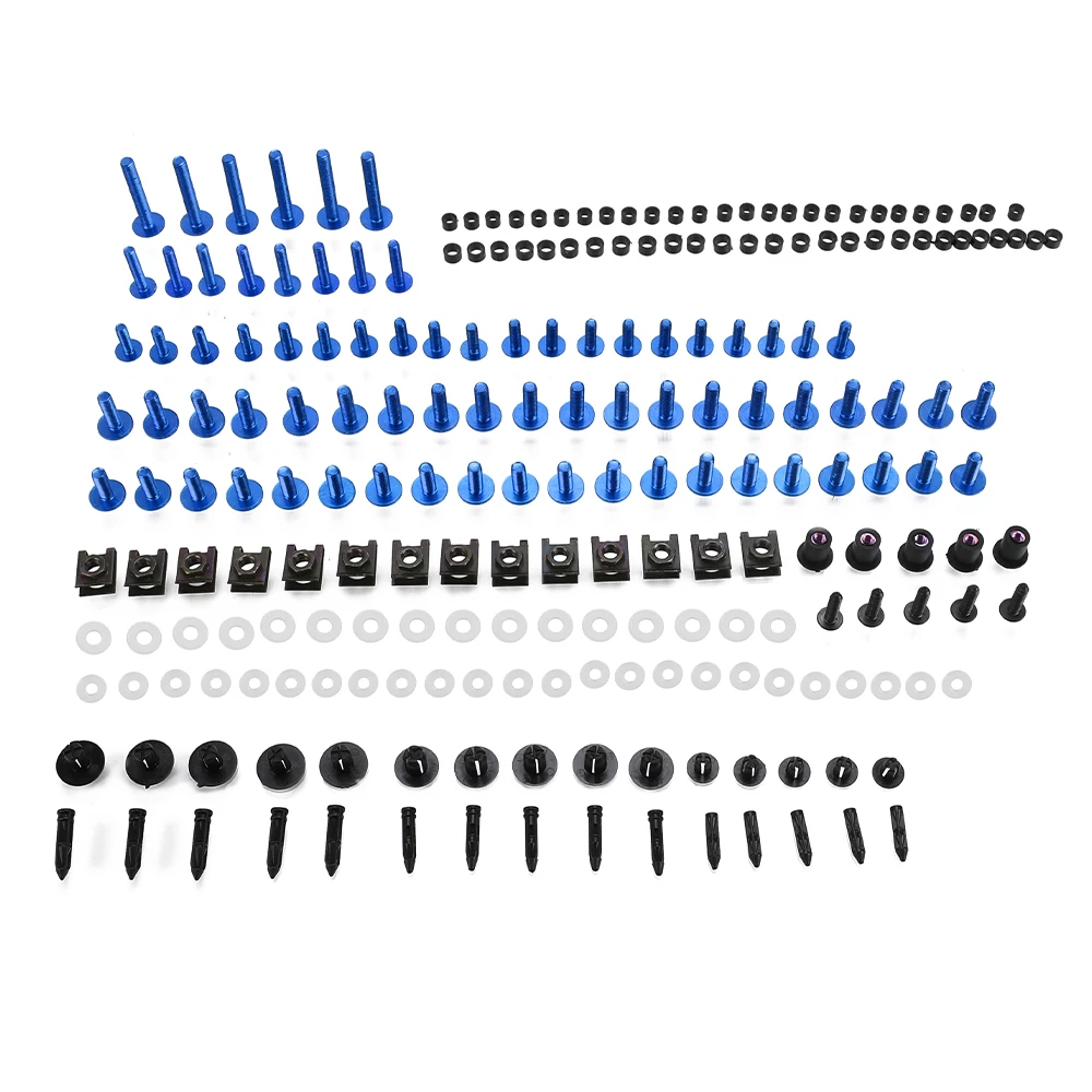 

FOR BMW R1100GS R1300GS R1100RS R1100RT R1100S R1150GS R1150RS R1150RT Moto Fairing Bolt Windscreen Nuts Fasteners Clips Screws