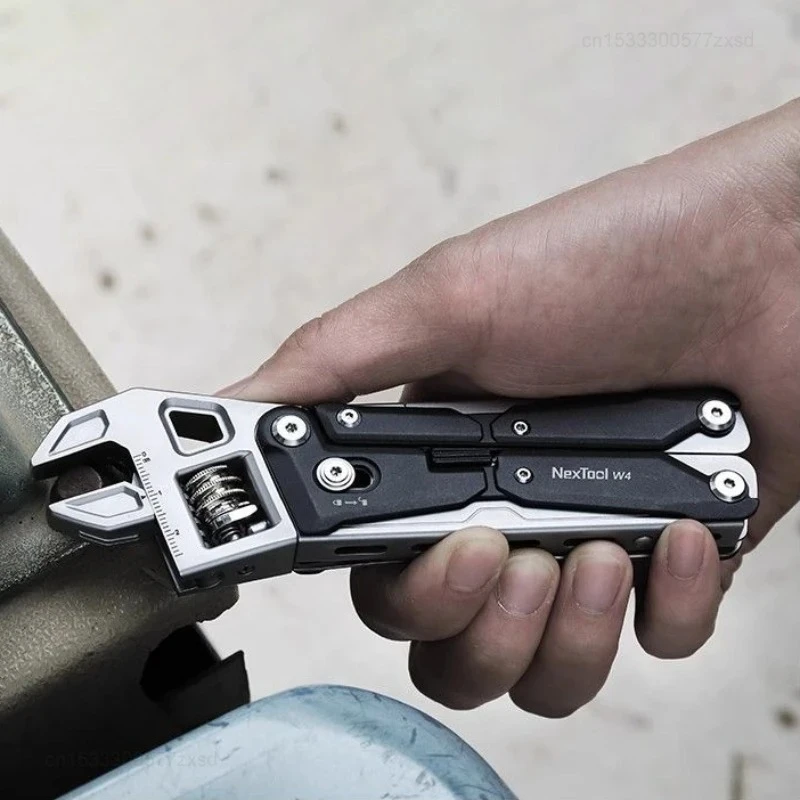 Youpin Movable Wrench Wrench W4 Outdoor Folding Tool Car Electrician Multi-purpose Portable Maintenance Ratchet Wrench