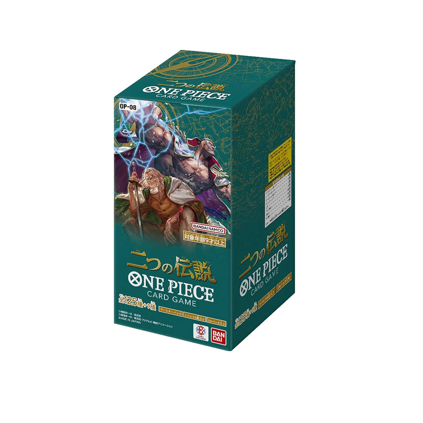 Bandai One Piece Card Game Two Legends Booster Pack OP-08 TCG Collection Cards aimn OPCG Japanse Booster BOX