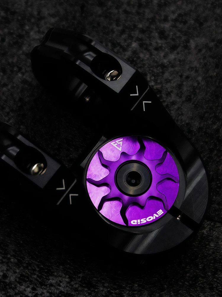 AliExpress Bicycle Headset Cap Aluminium Alloy Bike Headset Cover Bicycle Stem Top Cap for Fork Head Tube Cycling Accessories