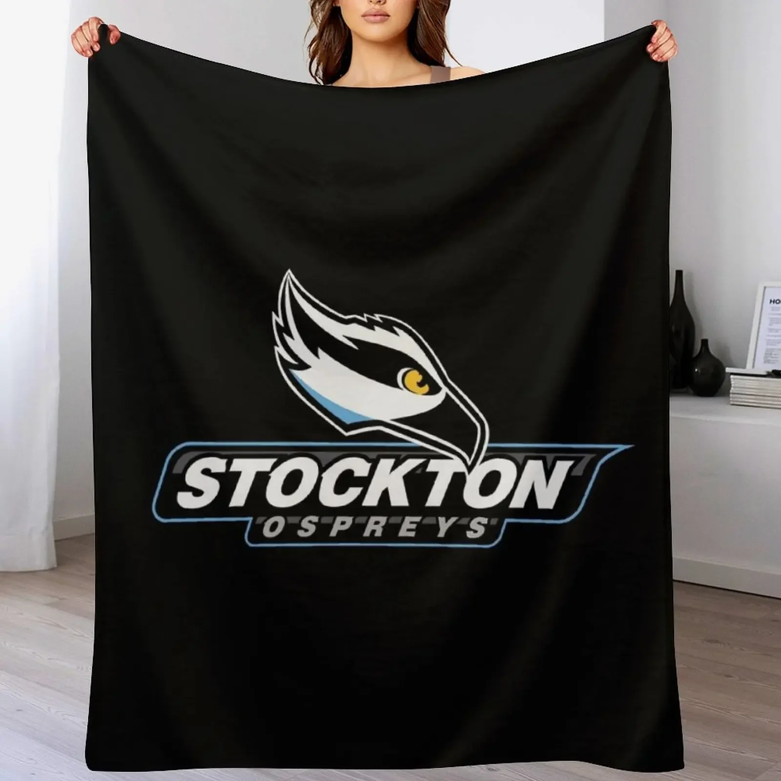 

Stockton University Throw Blanket Cozy Napping Blanket Gift for Mom Dad