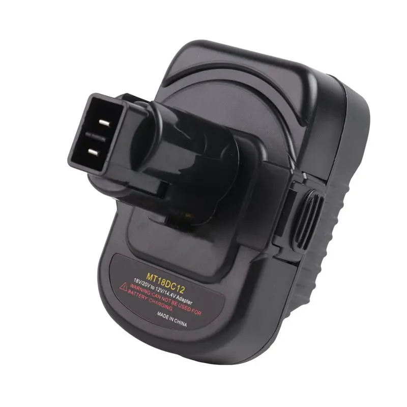 AT21-Battery Adapter Use For 18V Lithium- Battery Convert To For 12V/14.4V Ni-MH Battery Tools(Only Adapter)