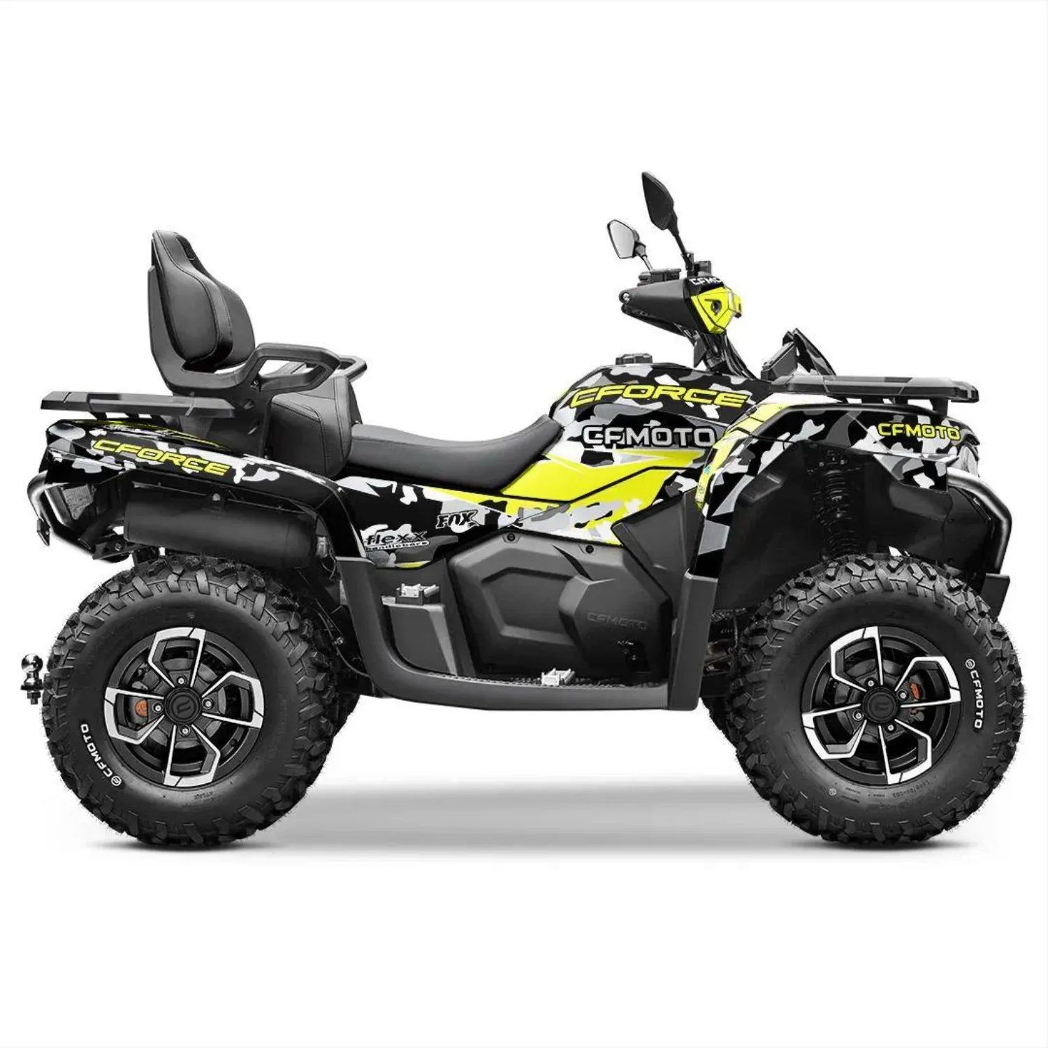 Motorcycle Body Fairing Sticker Decal Protective Quads / Atv 4x4 Full Graphic Kit For CFMOTO CFORCE 600 625 2020-2024 Design-20