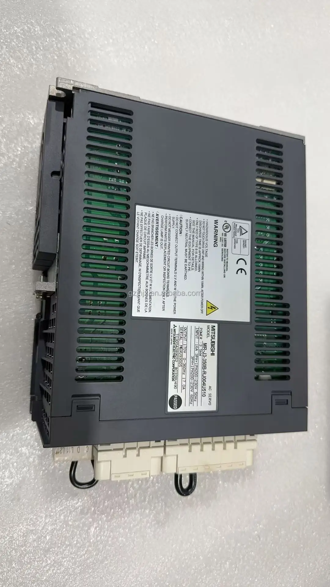 Baru MR-J3-350B-RJ004U507 AC Motor Servo Driver Bahan Aluminium Peralatan Listrik