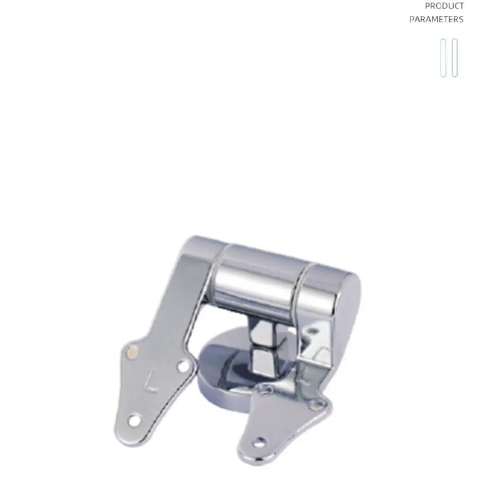 Universal Soft Close Toilet Seat Hinge Zinc Alloy Replacement Fitting Triangle Hardware Bathroom Repair Component