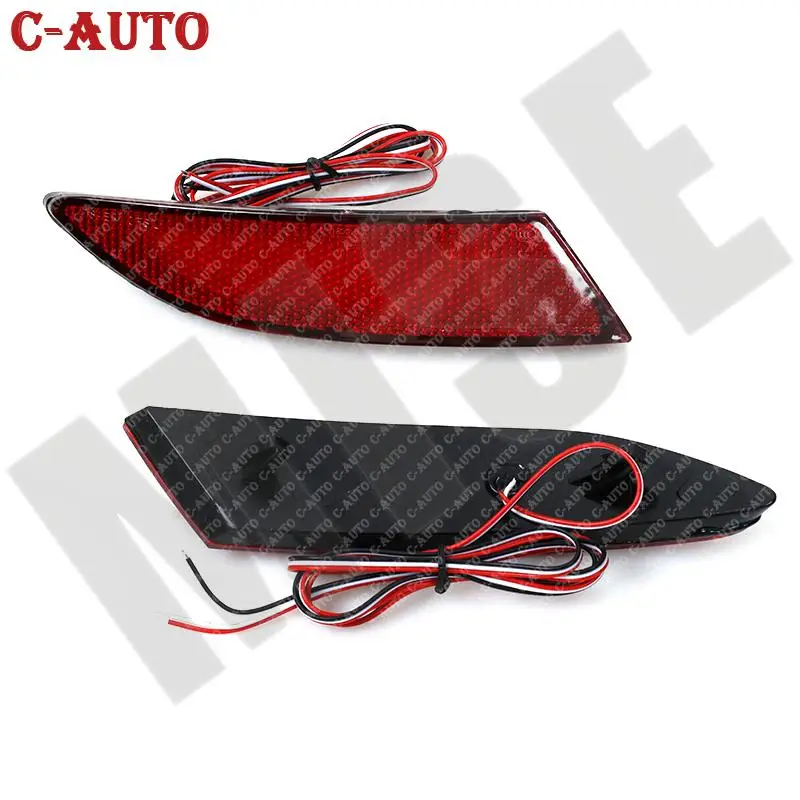 

2Pcs Car LED Rear Bumper Reflector Brake Light Warning Lamp For Ford Focus 3 2012 2013 2014 Sedan Hatchback Car Styling