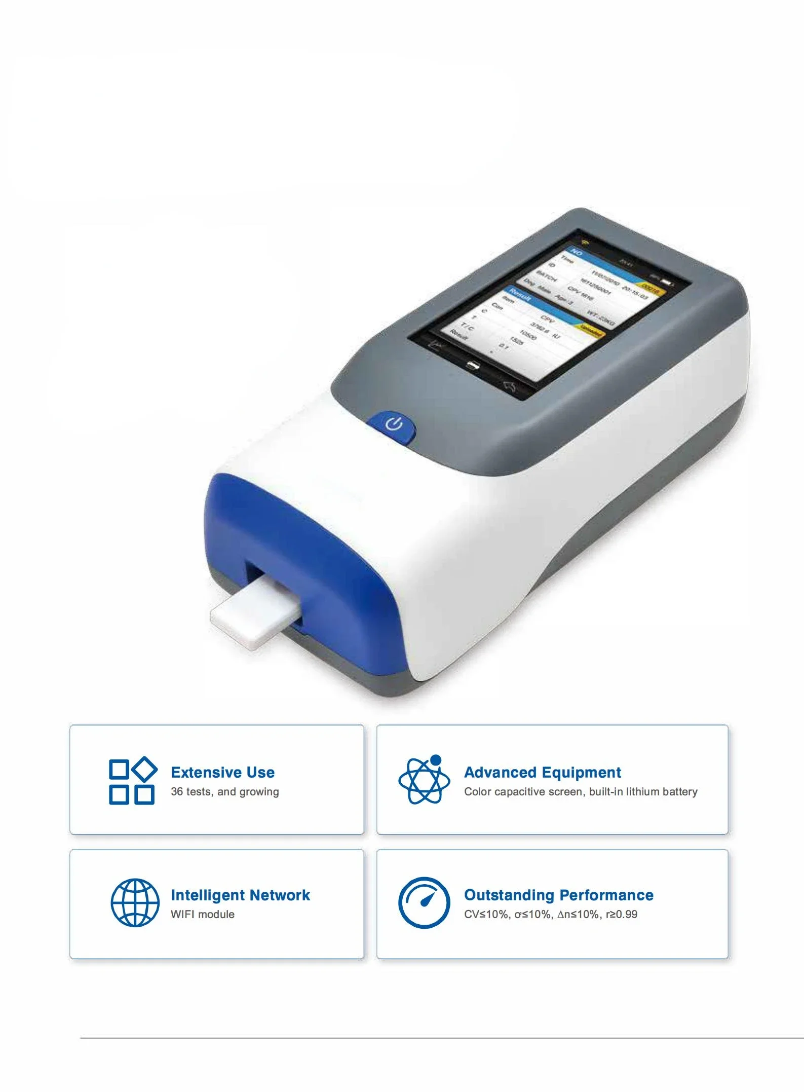 MY-B146M Portable vet fluorescence immunoassay analyzer quantitative fluorescent reader