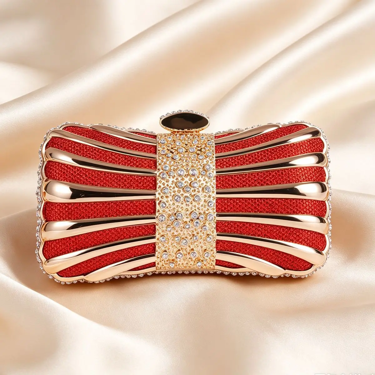 New niche clutch diamond-encrusted women's dinner  fashionable senior shoulder  exquisite chain messenger